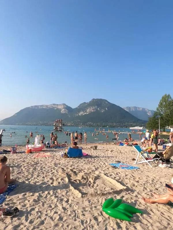Le Santiego 100M Du Lac Et 4Km Du Vieil Annecy Sévrier Exterior foto